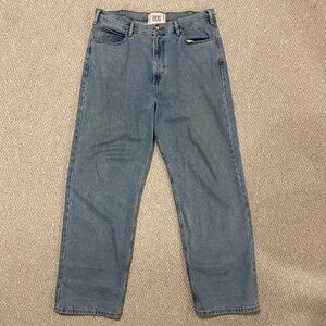 BDG Mens Blue Baggy Jeans